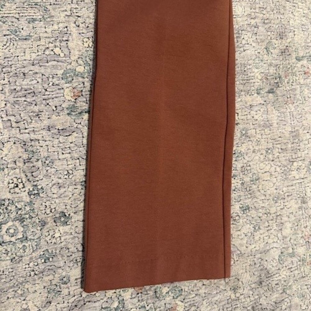 Lily Solid Pant In Rust - image 3